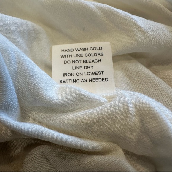 NWT NY Collection Womens White Lace Wrap LongSleeve Blouse Gypsy Fairy Lagenlook - Picture 8 of 11